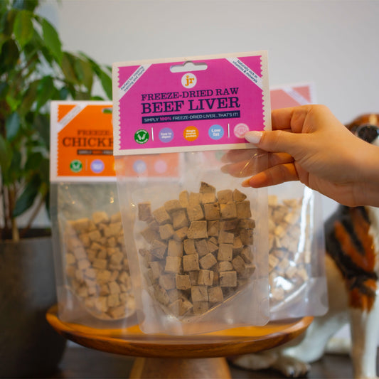 JR Freeze Dried Beef Liver 50g