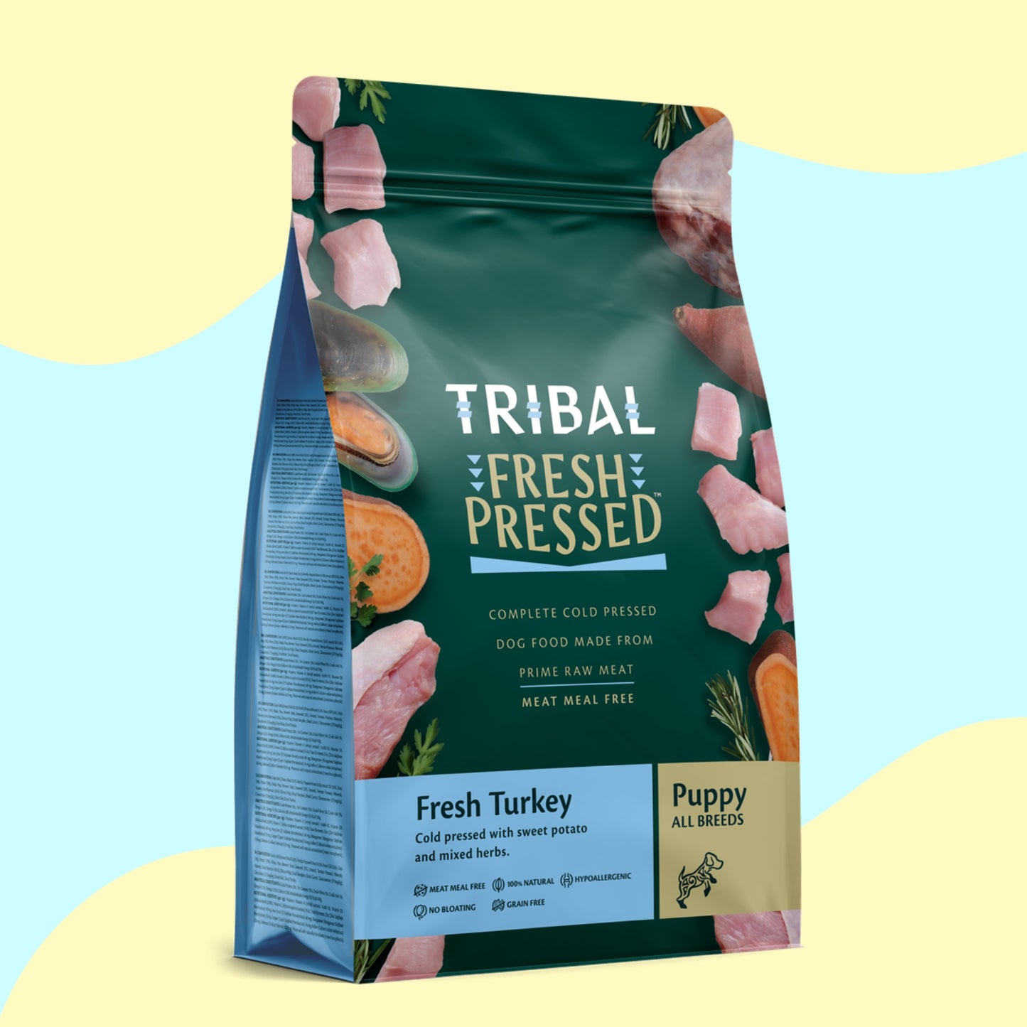 Tribal Fresh Pressed Puppy Fresh Turkey 2.5kg
