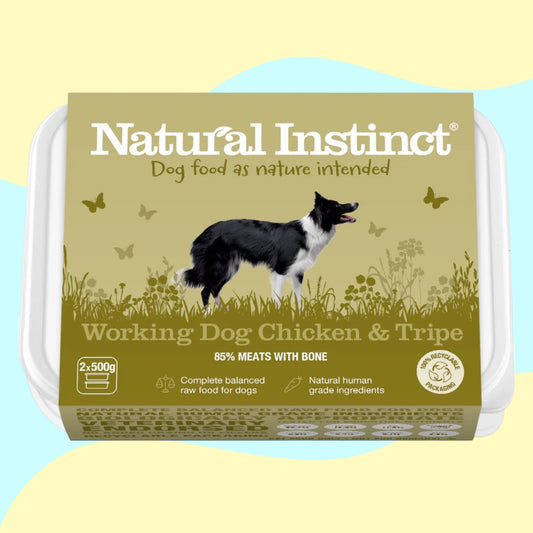 Natural Instinct Working Dog Chicken & Tripe