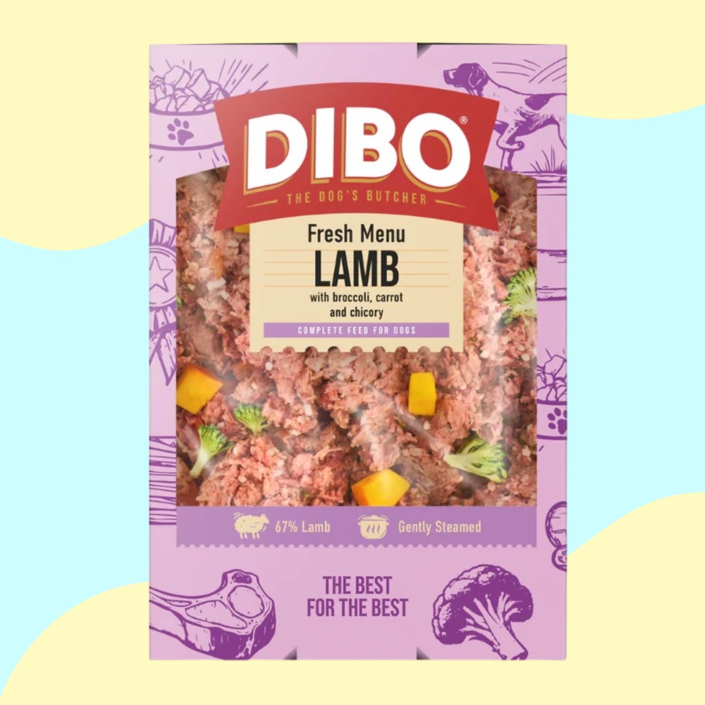 Dibo Fresh Cooked Lamb 400g