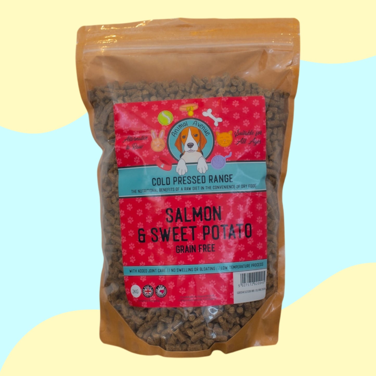 Animal Avenue Cold Pressed Salmon & Sweet Potato