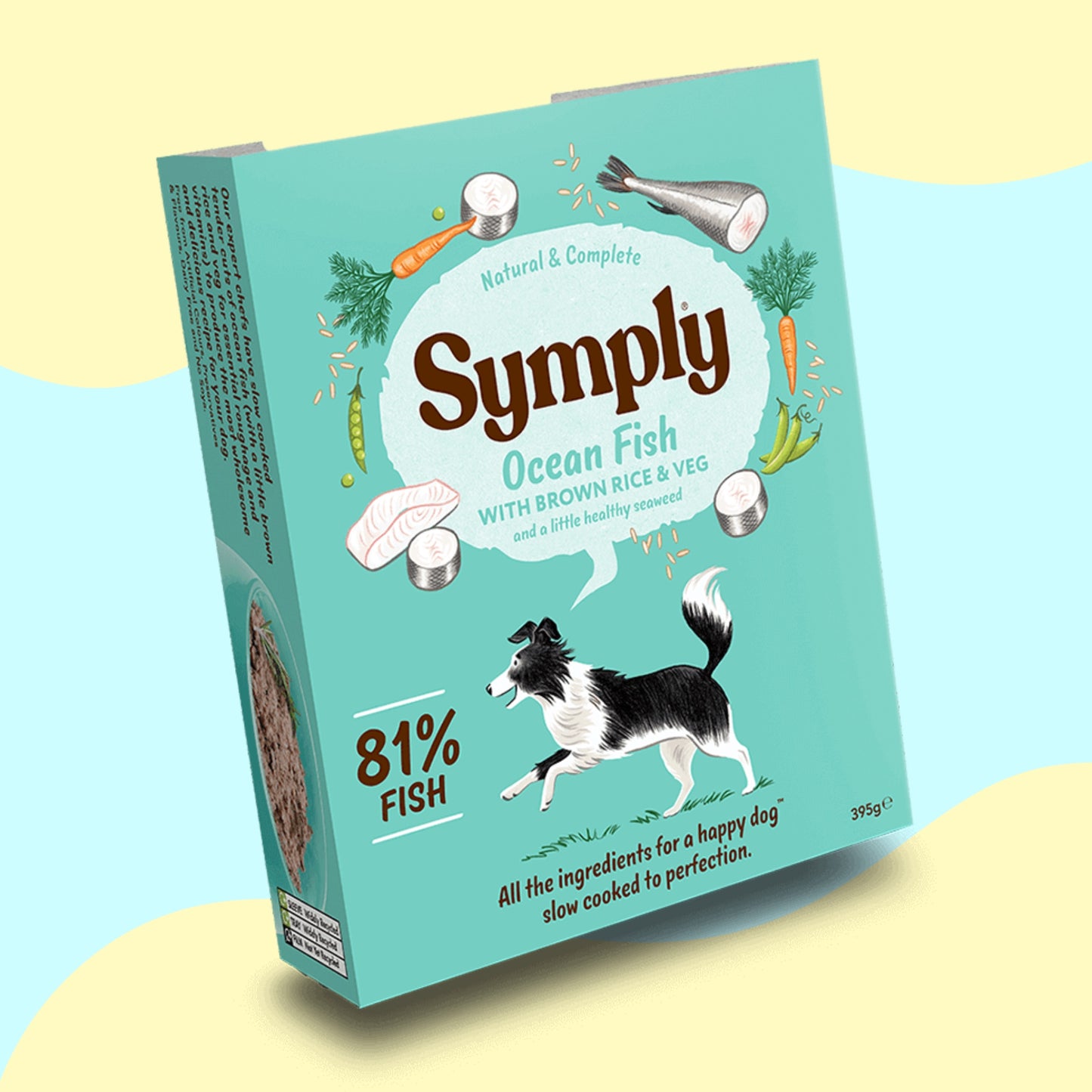 Symply Ocean Fish & Brown Rice Tray 395g