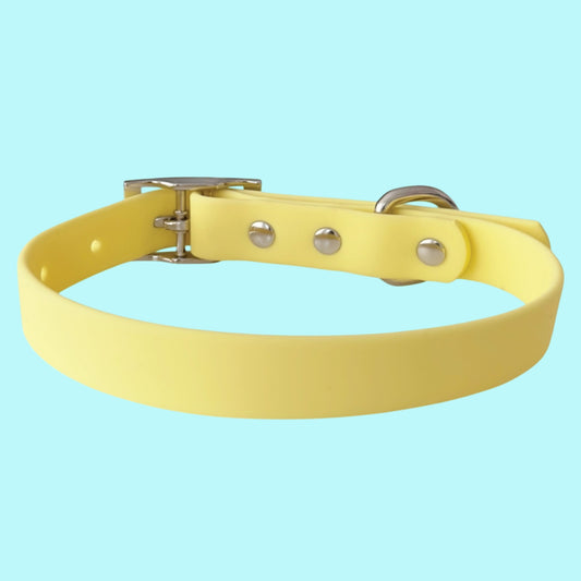 Piggie Waterproof Collar Yellow