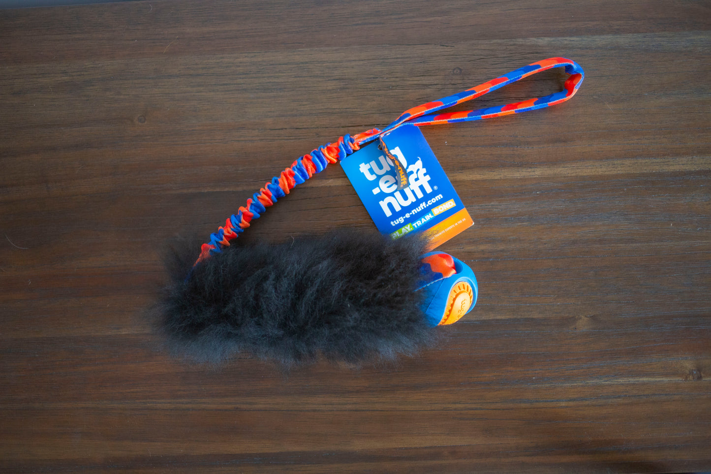 Tug-e-nuff WondaBaa PowerBall Sheepskin Bungee