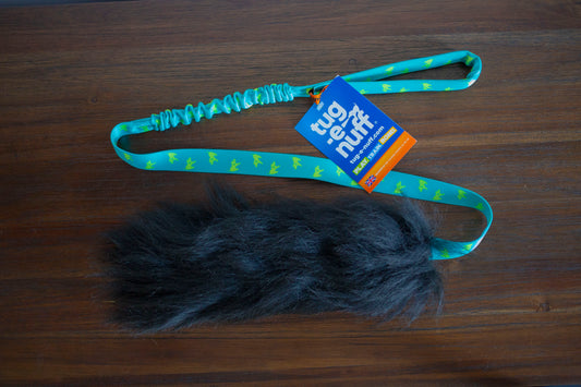 Tug-e-nuff Sheepskin Bungee Chaser Teal
