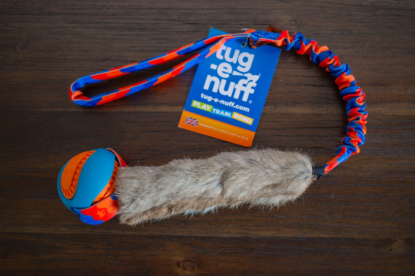 Tug-e-nuff Wondabunny PowerBall Bungee Tug