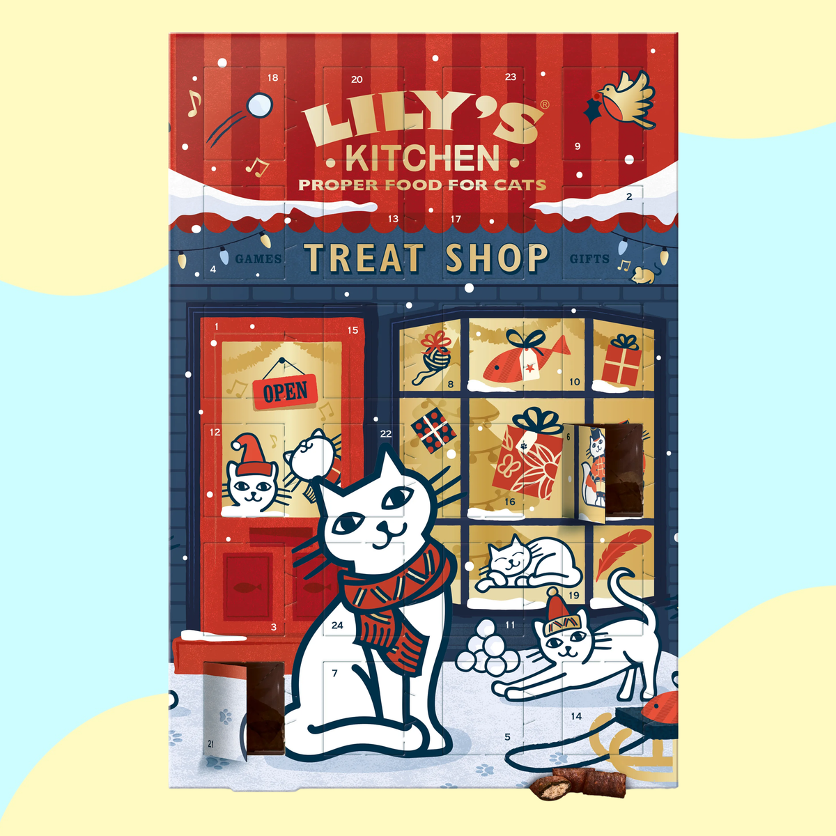 Lilys Kitchen Cat Christmas Advent Calendar