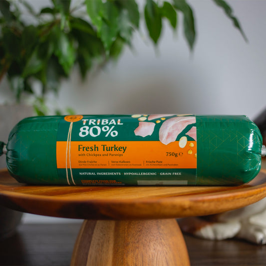 Tribal 80% Gourmet Sausage Fresh Turkey 750g