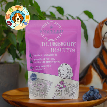 Snaffled Blueberry Biscuits 100g