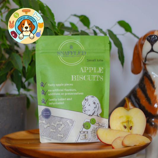 Snaffled Apple Biscuits Small Bite 100g