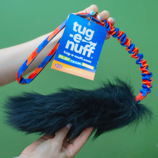Tug-e-nuff WondaBaa Sheepskin Bungee Tug