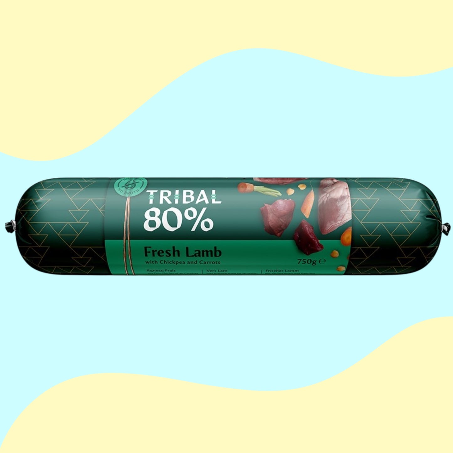 Tribal 80% Gourmet Sausage Fresh Lamb 750g