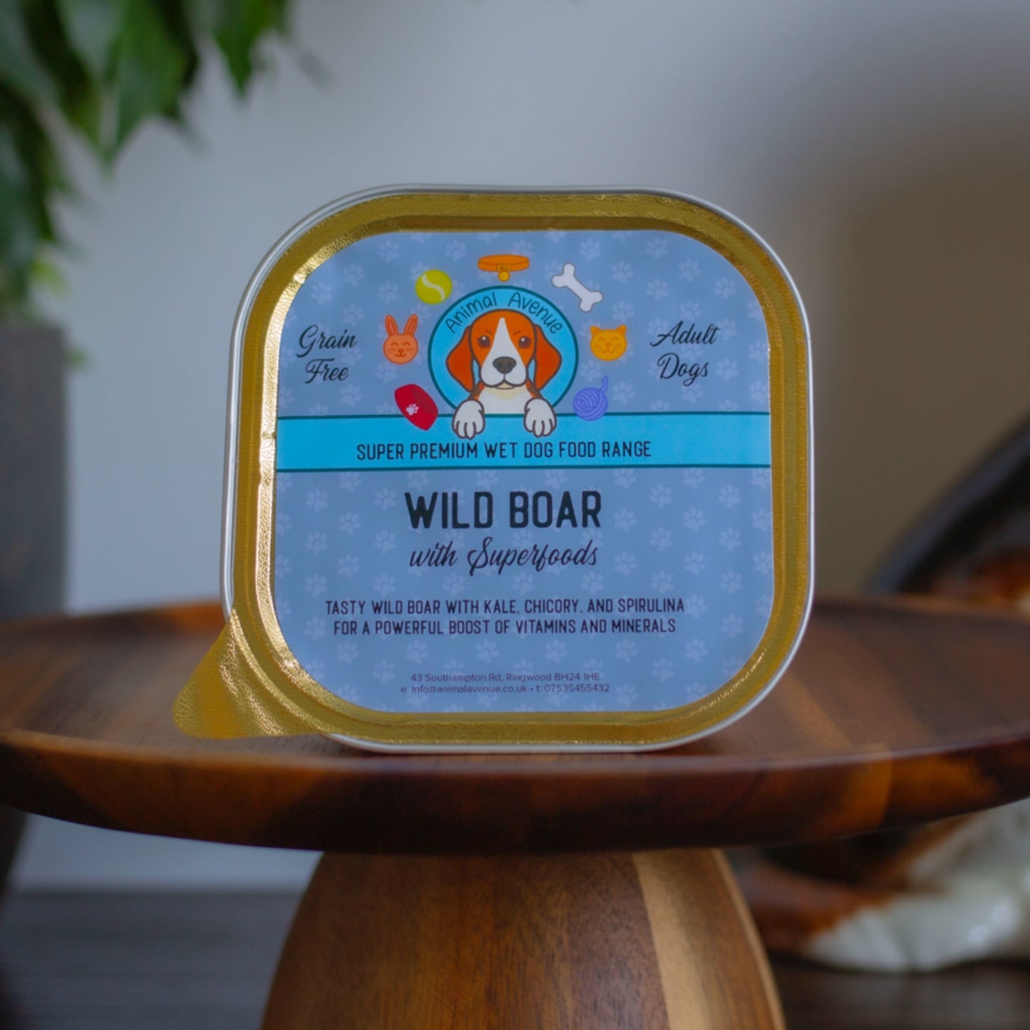 Animal Avenue Freshly Served Wild Boar Wet Food