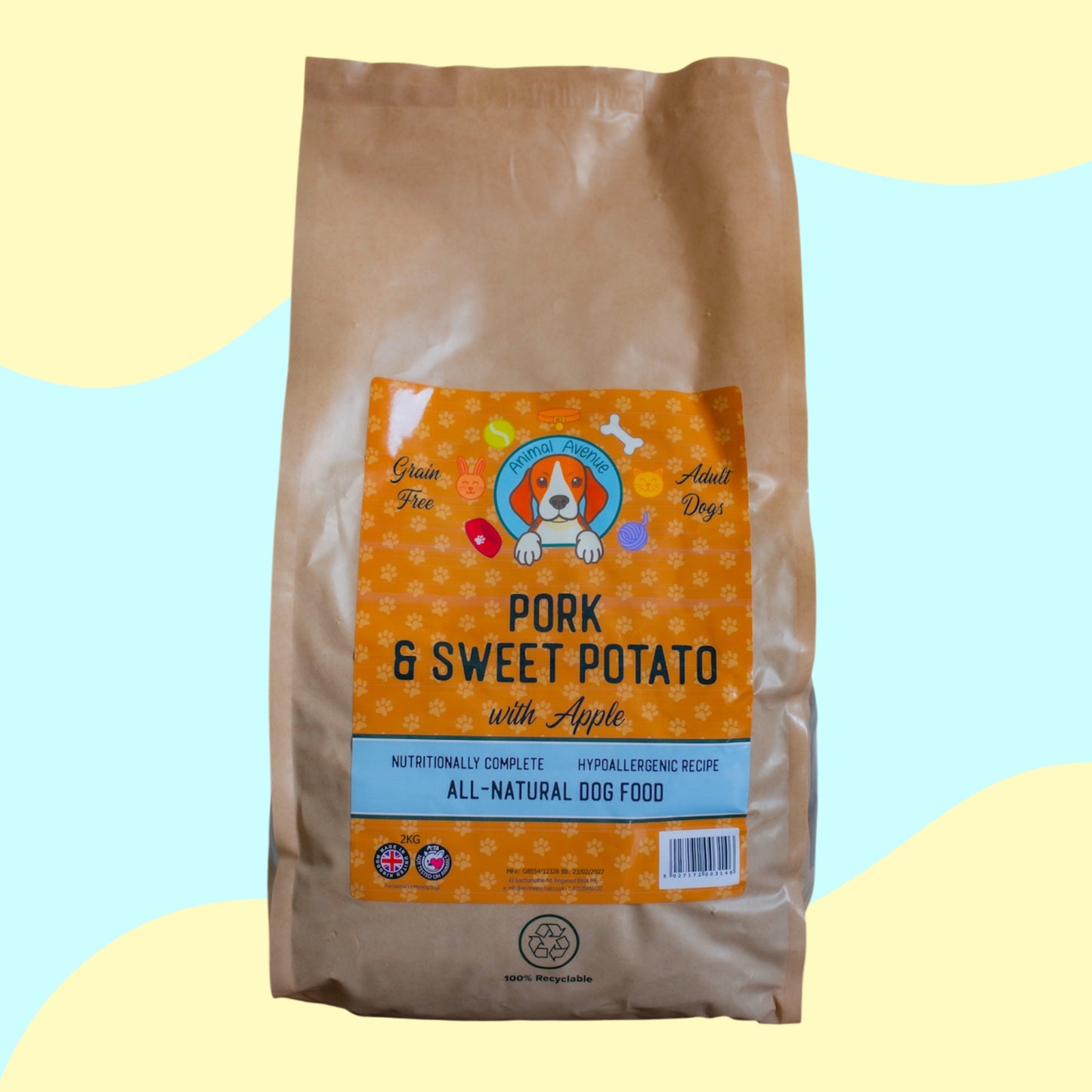 Animal Avenue Pork & Sweet Potato With Apple