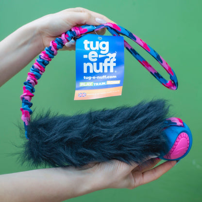 Tug-e-nuff WondaBaa PowerBall Sheepskin Bungee