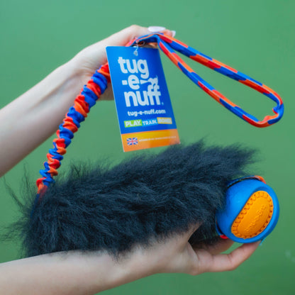 Tug-e-nuff WondaBaa PowerBall Sheepskin Bungee