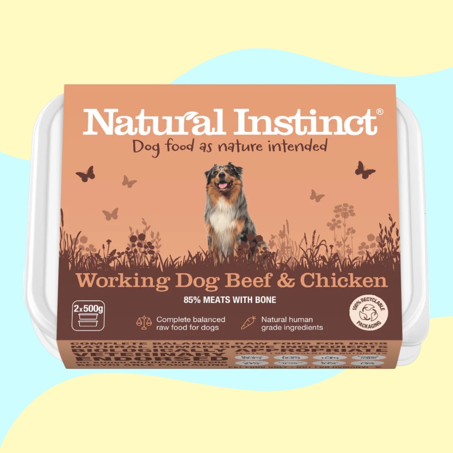 Natural Instinct Working Dog Beef & Chicken