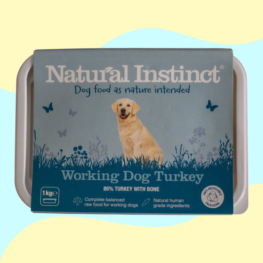Natural Instinct Working Dog Turkey 1kg