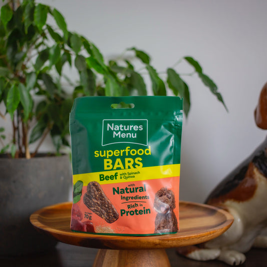 Natures Menu Superfood Bars Beef (70g)