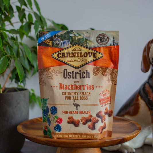 Carnilove Crunchy Ostrich & Blackberries (200g)