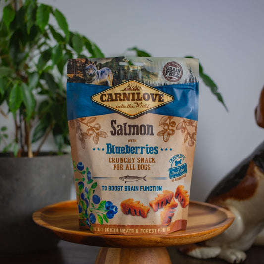 Carnilove Crunchy Salmon & Blueberries (200g)