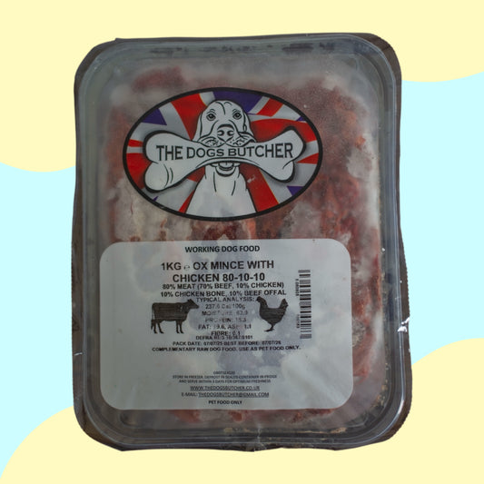 Dogs Butcher OX With Chicken 1kg