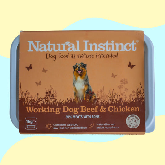 Natural Instinct Working Dog Beef & Chicken 1kg
