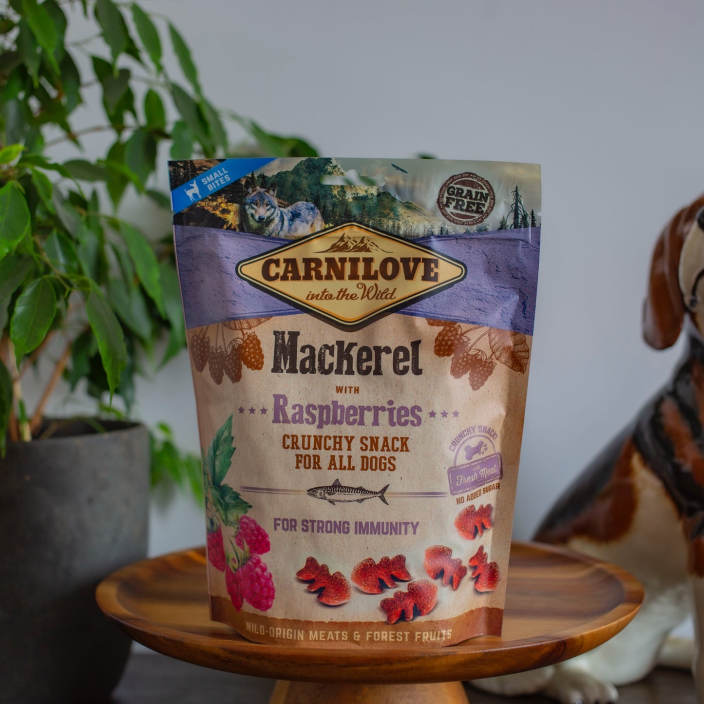Carnilove Crunchy Mackerel & Raspberries (200g)