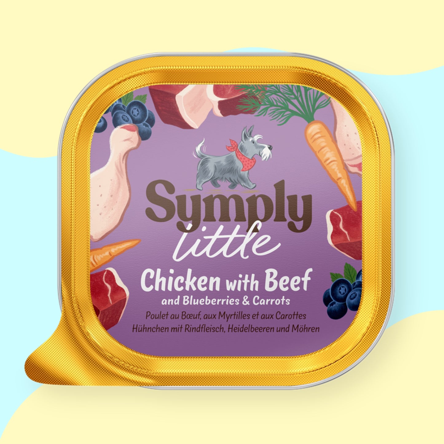Symply Little Chicken & Beef 100g