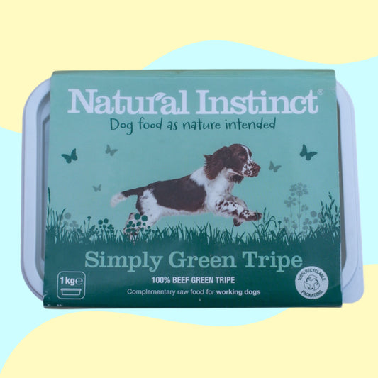 Natural Instinct Simply Green Tripe 1kg