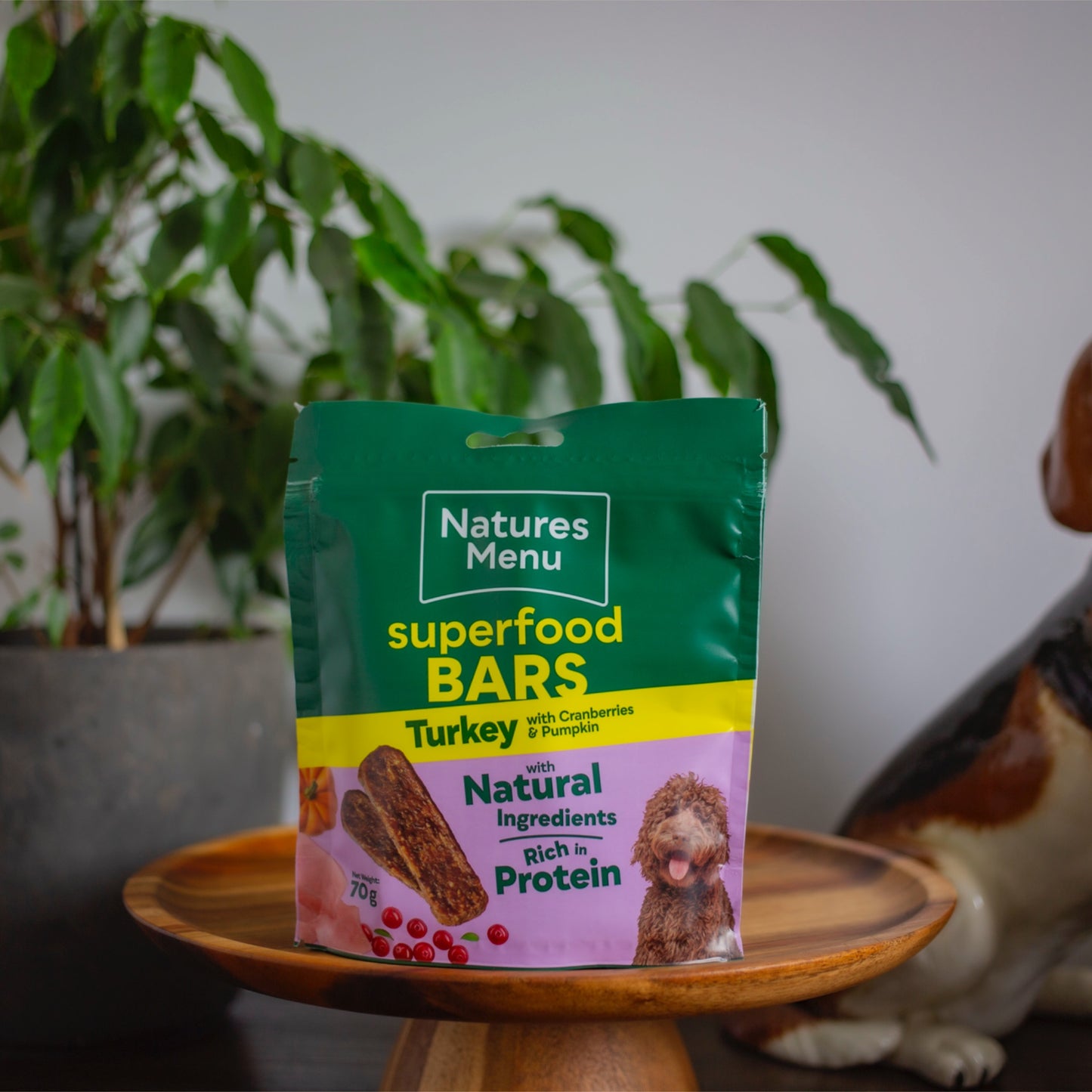 Natures Menu Superfood Bars Turkey (70g)