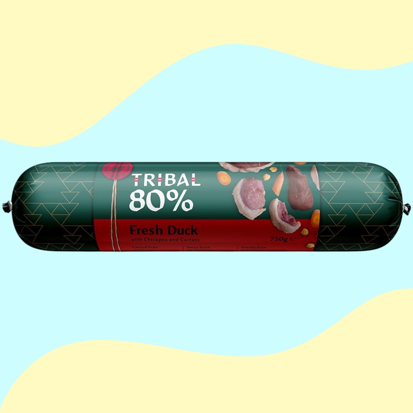 Tribal 80% Gourmet Sausage Fresh Duck 750g