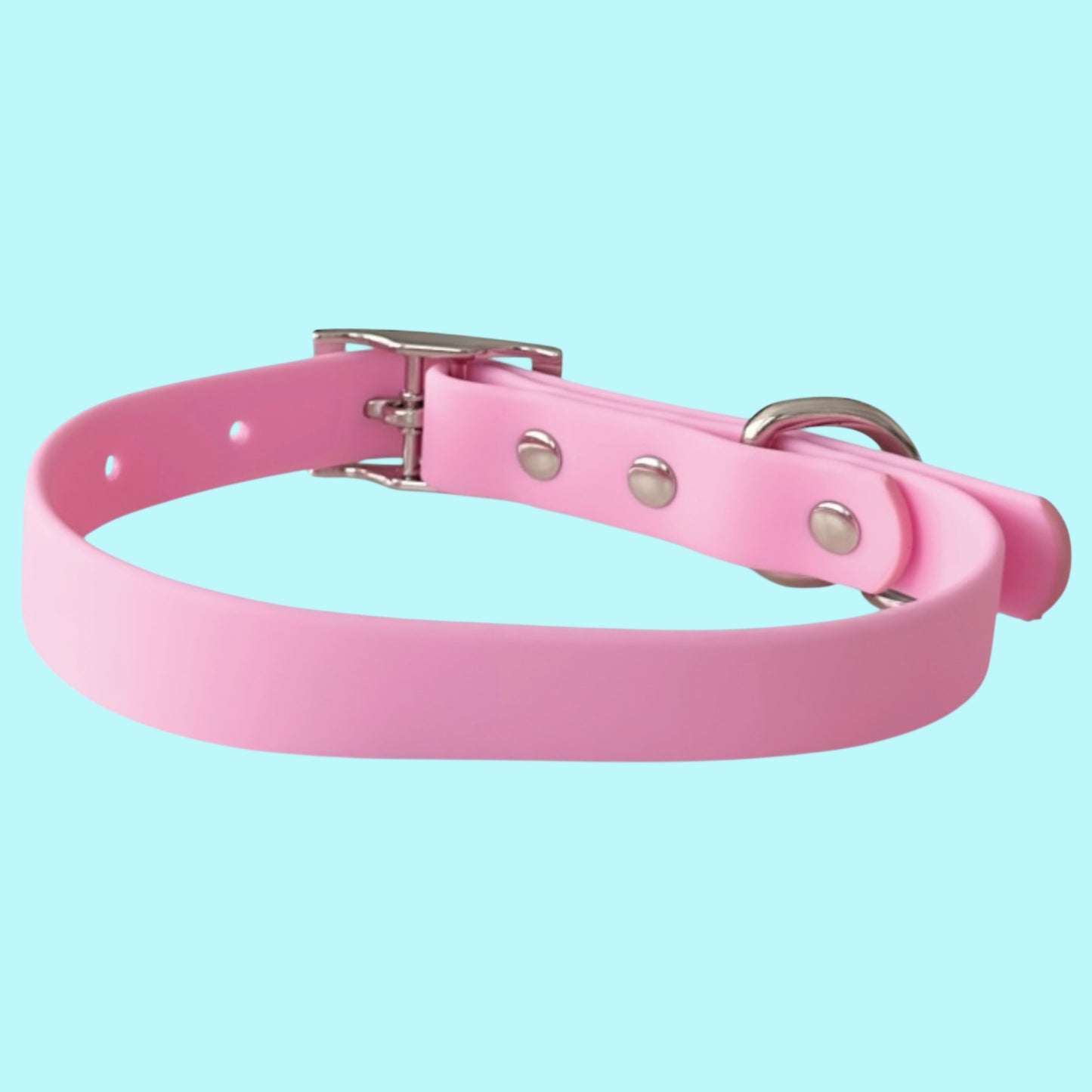 Piggie Waterproof Collar Purple